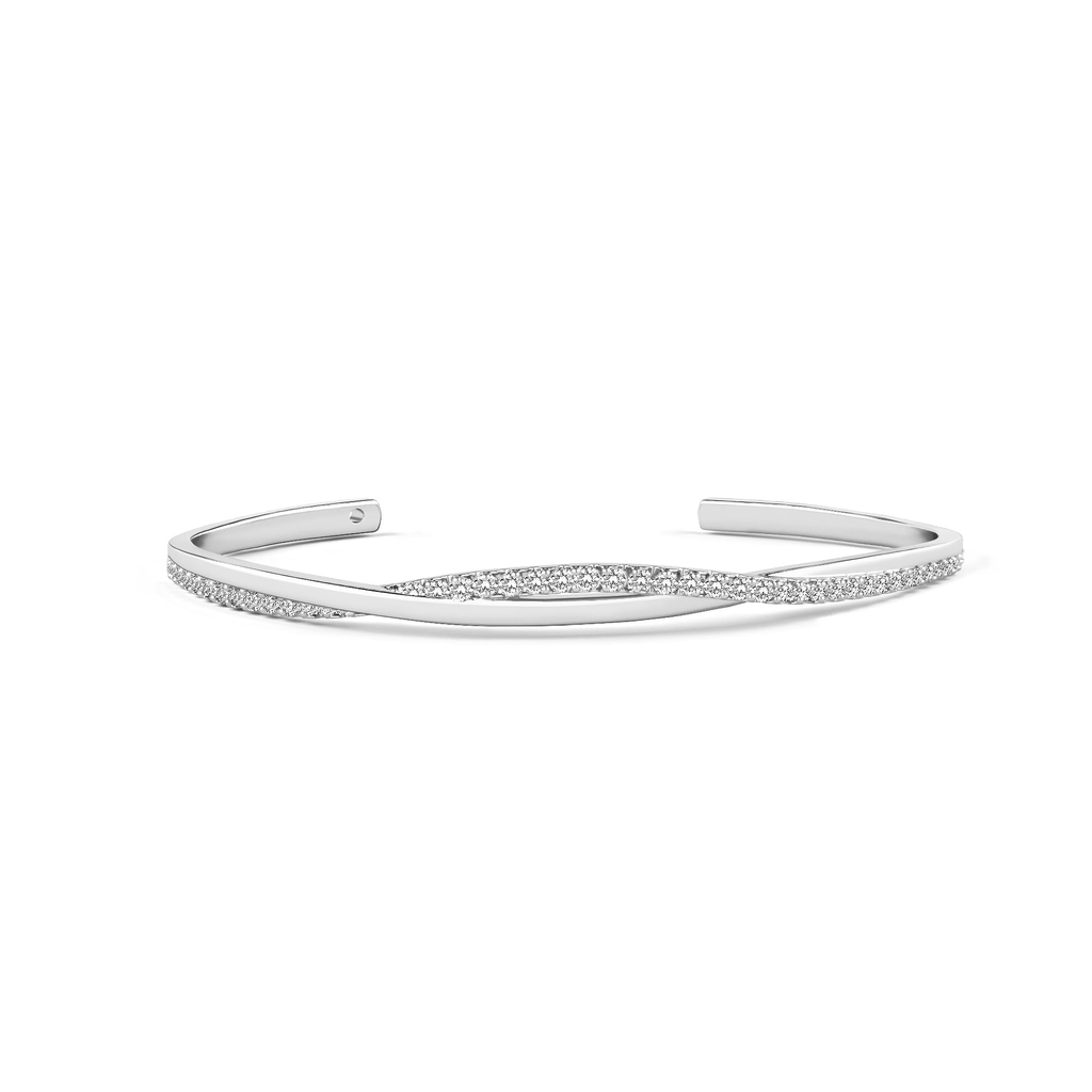 Evans Novapinnacle Jewelry Deluxe Cuff Bracelet White