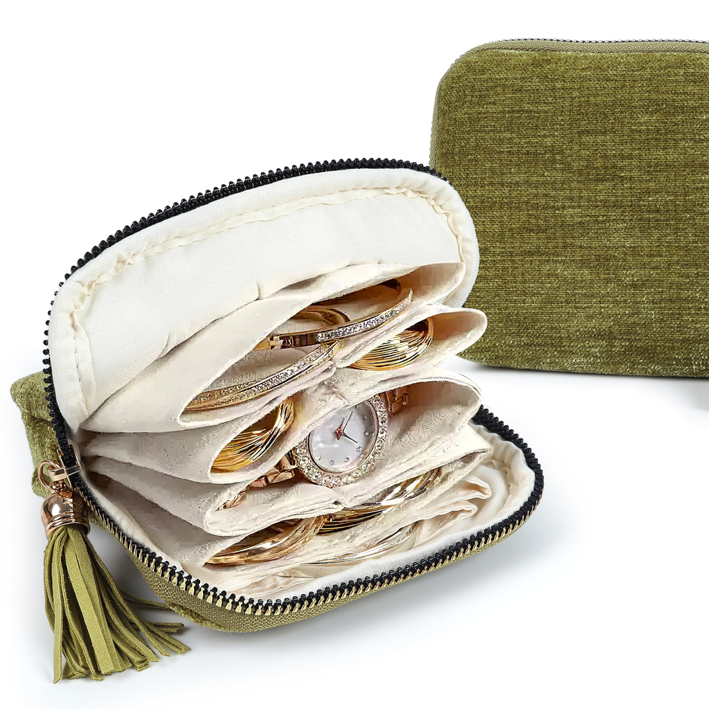 Evans Novapinnacle Jewelry Modern Jewelry Pouch Sage