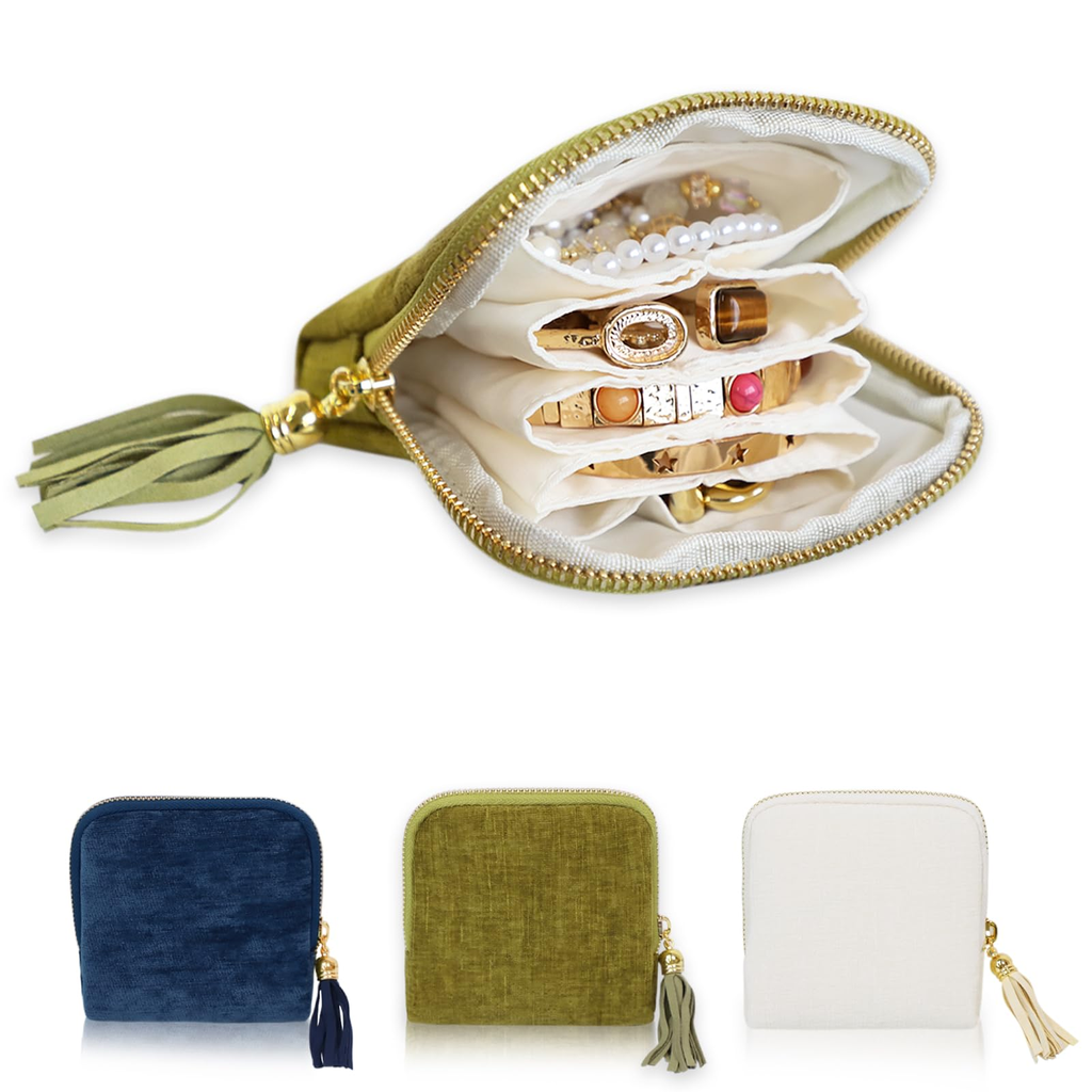 Evans Novapinnacle Jewelry Modern Jewelry Pouch Navy