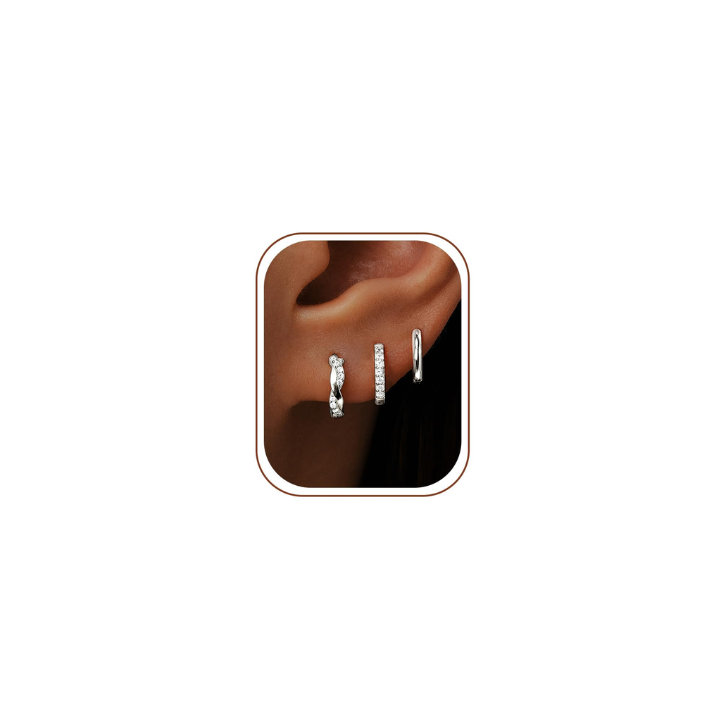 Evans Novapinnacle Jewelry Everyday Huggie Earrings Assorted