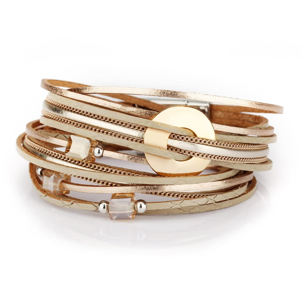 Evans Novapinnacle Jewelry Cuff Bracelet Clear
